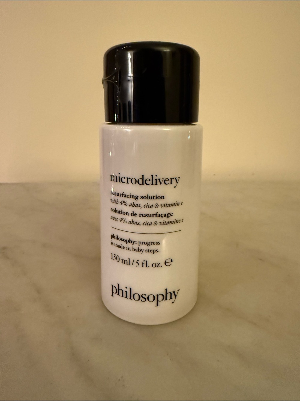 Philosophy Microdelivery Resurfacing Solution 4% abas cica Vitamin C 5 fl oz NEW